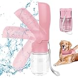 VFANDV Tragbare Haustier Trinkflasche, Trinkflasche Hunde, Hundewasserflasche,...