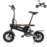Elektrofahrräder Klappbar,12 Zoll Elektrofahrrad,36V 7.8Ah Akku,250W Kompakt...