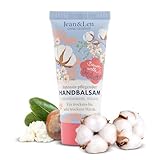 Jean & Len – Handbalsam Baumwolle & Sheabutter, Handpflege für trockene bis...