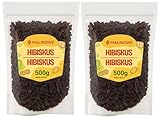 Malinowe Hibiskus 2x500g HIBISKUSBLÜTEN GETROCKNET Aromatisch