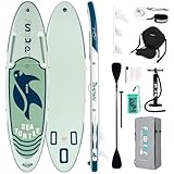 FunWater Aufblasbares Stand Up Paddle Board Surfbrett SUP Komplettes Paddleboard...