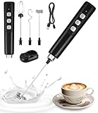 Elektrischer Milchaufschäumer,Milk Frother,Elektrischer Schneebesen,Mini...
