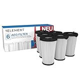 6 Filter für AEG Staubsauger [CX7, CX7-2 & QX8] – ersetzt AEF150 –...