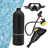 EIMSOAH Mini-Tauchflasche, 1 L Tauchflasche, Tragbare Tauchflasche,...