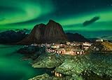 Ravensburger Puzzle 12000357 1000 Teile - Aurora Borealis Norwegen, Nordlichter...