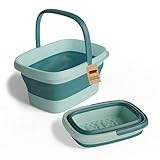 VMbathrooms Fußoase Das Original | Hochwertiges & stabiles Fußbad für...