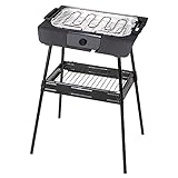 Kynast 2in1 Tischgrill Standgrill elektrisch 2000 W schwarz