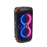 JBL PartyBox 110 - Schwarz – Trag - und rollbarer Bluetooth Party-Lautsprecher...