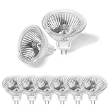 Pack of 8 Halogen Leuchtmittel GU5.3 12v 20w, Halogen MR16 Warm White 2800k,...