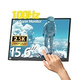Kyyivwine 15,6 Zoll 2,5K Touchscreen Monitor,FHD 2880x1620 IPS 100Hz...
