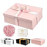 Luxus Geschenkbox mit Deckel 25 x 18 x 8,5 cm, Premium Geschenkbox Mädchen Set...