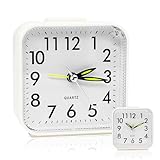 Herbst Wecker Analog Ohne Ticken, Analoger Wecker Ohne Ticken mit Licht,...