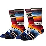 Stance Crew-Socken – Curren – 2er-Pack, multi, M