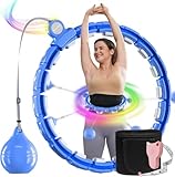 Smart Fitness Hoop for Adults and Beginners, Quiet Hullahub for Weight Loss,...