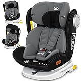 KIDIZ® Kindersitz Baby Autositz Kinderautositz Isofix Top Tether 360° drehbar...