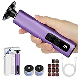 HOTUT 2-IN-1 Hornhautentferner Elektrisch,Wiederaufladbarer Hornhaut Entfernen...