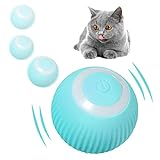 Katzenspielzeug Elektrisch Katzenball mit LED Licht, Interaktives...