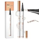 EONFAVE Microblading Augenbrauenstift, Augenbrauenstift Wasserfest mit 4...
