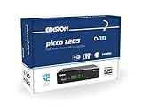 EDISION Picco T265 Full HD H.265 HEVC terrestrischer FTA Receiver T2, (1x...