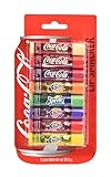 Lip Smacker Coca Cola Party Pack, Set mit 8 Lippenbalsamen mit Originalen...