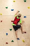 Create for you® - Kletterwand Kinderzimmer + 5 Klettersteine - Kletterwand für...