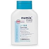 numis med Duschgel ph 5.5 - Hautberuhigendes Shower Gel für sehr empfindliche &...