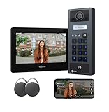 GOLIATH Basic 2-Draht Bus Video-Türsprechanlage, Full-HD, App-Steuerung, 7'...