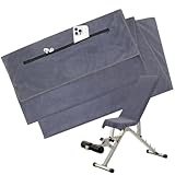 Flow fire Sporthandtuch Fitnessstudio, 120x50cm Handtuch Fitnessstudio mit...