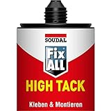 Soudal Montagekleber Fix ALL High Tack schwarz 420 g/290 ml