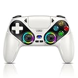 RGB Wireless Controller für PS5, Kompatibel mit PS5 Pro/Slim/PCs, Bluetooth...