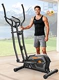 Crosstrainer für Zuhause,3-in-1-Crosstrainer mit 16 stufiger Widerstand,LCD...