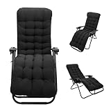 Niest Liegenauflage, Auflage Gartenliege 170x53x8 cm, Auflagen für Deckchair,...