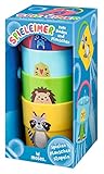 moses. Spieleimer Stapelset zum Baden und Planschen, Badewannenspielzeug, 4...