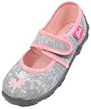 Beck Mädchen danseres Hausschuh, Grau, 35 EU