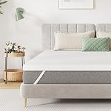 Novilla Matratzentopper 160x200 cm, 5 cm Höhe Kaltschaum H3 - Antirutsch,...