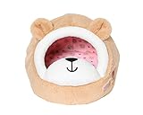 BABY born Bärenhöhle, Kuschelhöhle für Teddybären aus weichem Plüsch in...