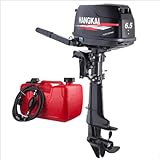 6.5HP 4 Takt Außenborder Motor Benzinmotor Außenbordmotor Wasserkühlung...