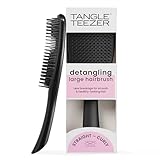 Tangle Teezer Haarbürste Schwarz, Large Ultimate Detangler Black Gloss,...