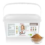 SWEETme® Bio Kokosblütenzucker 4 kg Kokoszucker mit feiner Karamellnote,...