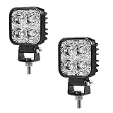 Viugreum 2 pack Led Arbeitsscheinwerfer 12V - 24V, 12W Led Zusatzscheinwerfer,...