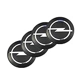 888 Radnabenabdeckung-Logo, Zentralabdeckung, Aufkleber, Schwarz, 4 x 56 mm, 4...