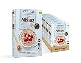 Verival Porridge Erdbeer Chia Glutenfrei | 350g Einzelpackung | vegan | ohne...