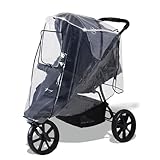 Diago Universal Regenschutz Dreirad Buggy, Regenverdeck Baby Jogger, mit...
