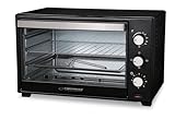 Esperanza EKO008 Mini-Backofen, 20 l, 1600 W, Schwarz