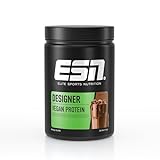 ESN Vegan Designer Proteinpulver, Milky Chocolate, 910 g, cremige Konsistenz mit...