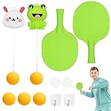 Flintronic Tischtennis-Trainer-Set, Verstellbarer Hängendes Tischtennis,...