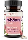 Folsäure 400µg - L-5-MTHF Folsäure Kinderwunsch und Schwangerschaft* -...