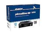 EDISION Piccollino DVB-S2 Full HD Sat Receiver H.265/HEVC Kartenleser USB...