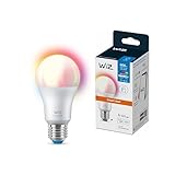 WiZ Tunable White and Color LED Lampe E27 (806 lm), 60 W 1er-Pack Lampe mit 16...