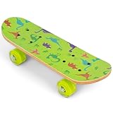 Ozbozz OzBozz Dinosaurier-SKATEBOARD MIT BLINKENDEN RÄDERN – 17-ZOLL-Deck –...